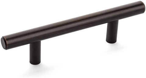 Solid Stainless Steel Oil Rubbed Bronze Finish Cabinet Drawer Bar Pull Handle