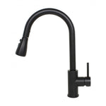 BASIC Pull Out Sprayer Solid Brass Kitchen Faucet