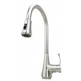 ARIEL Stainless Steel Pull Out Nozzle Sprayer Kitchen Faucet