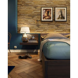 Solid Wood Light Oak Color Rectangular shape Wall Panel