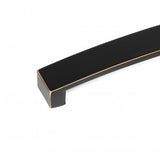 Curved 3 Oil Rubbed Bronze Finish Cabinet Drawer Pull Handle