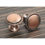 Bead Kitchen Cabinet Drawer Pull Knob (Rose Gold)