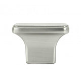 NEPOLI Rectangle Brushed Nickel Cabinet Drawer Knob