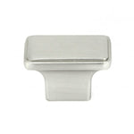 NEPOLI Rectangle Brushed Nickel Cabinet Drawer Knob