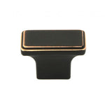 NEPOLI Rectangle Oil Rubbed Bronze Cabinet Drawer Knob