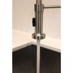 ARIEL Stainless Steel Pull Out Nozzle Sprayer Kitchen Faucet