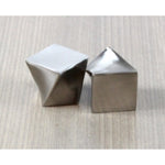 Twist Stainless Steel Cabinet Drawer Pull Knob Handle