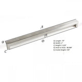 Bold Stainless Steel cabinet Drawer Pull handle