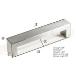 Bold Stainless Steel cabinet Drawer Pull handle