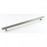 Rectangular Brushed Nickel Finish Cabinet Drawer Bar Pull Handle