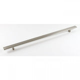 Rectangular Brushed Nickel Finish Cabinet Drawer Bar Pull Handle